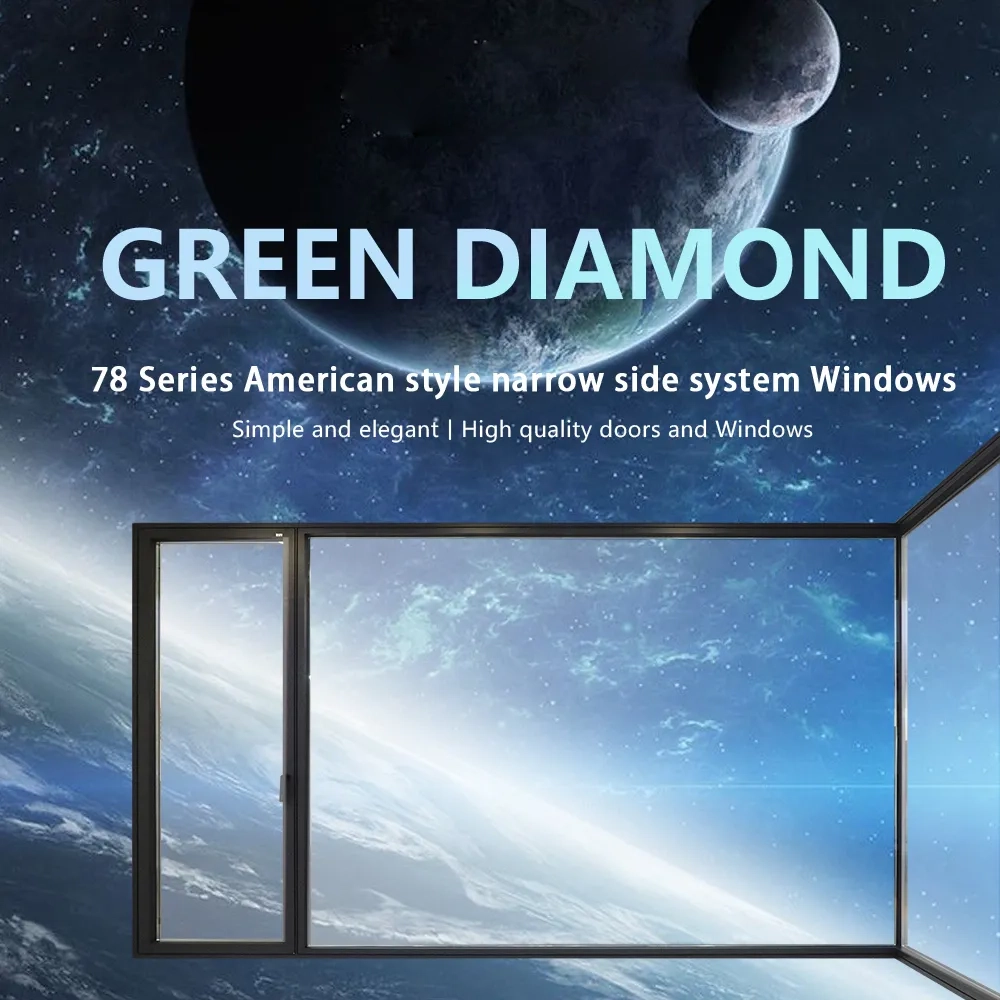 Narrow Frame Aluminum Windows