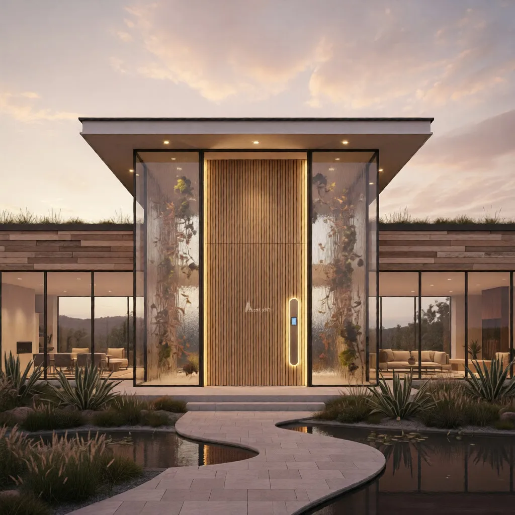 modern garage door
