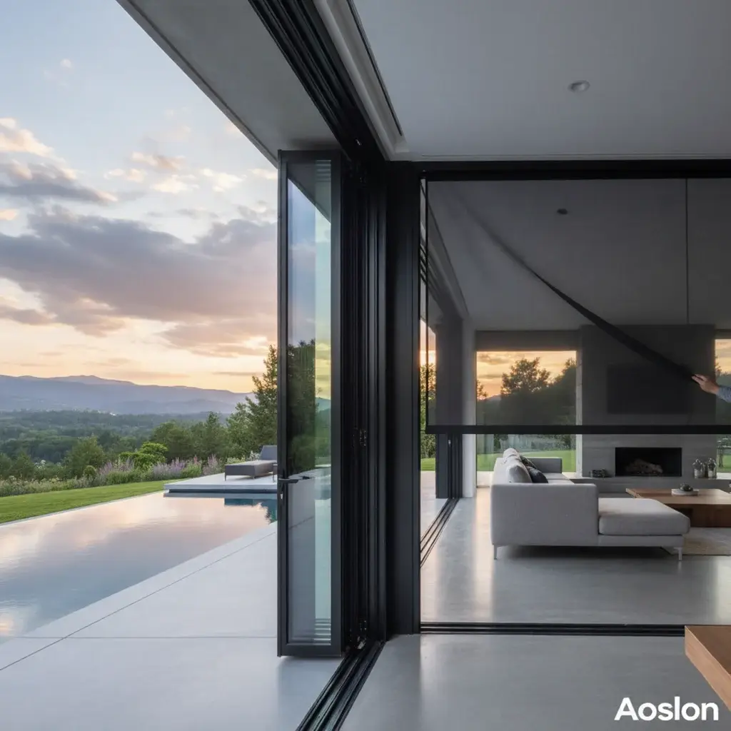 stacking patio door
