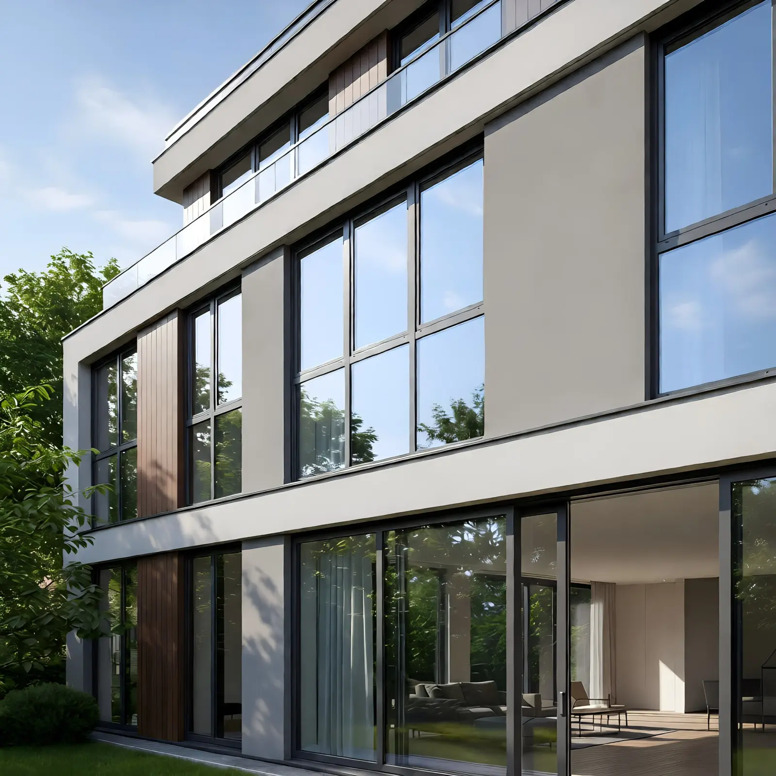 double glazed aluminium windows