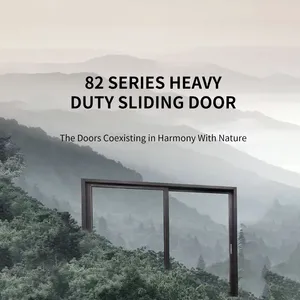 Aluminum sliding door