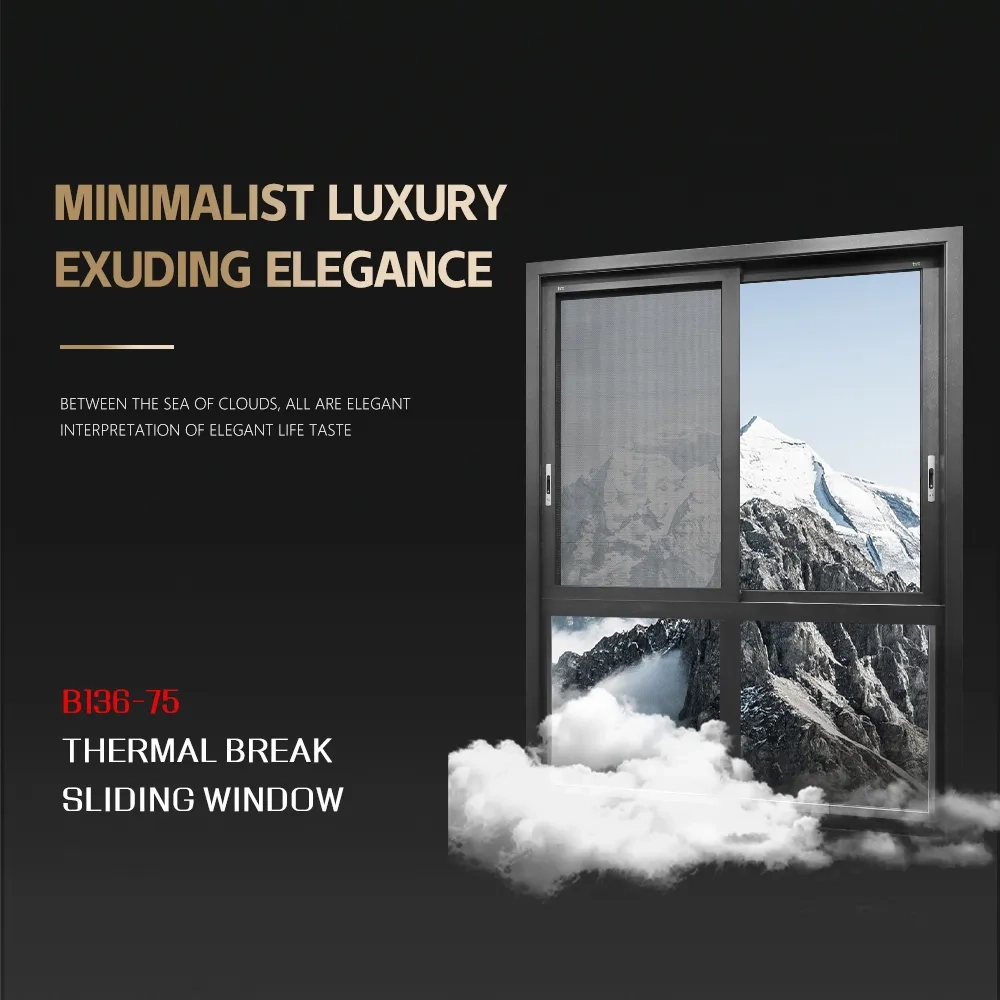 Thermal Break Sliding Windows