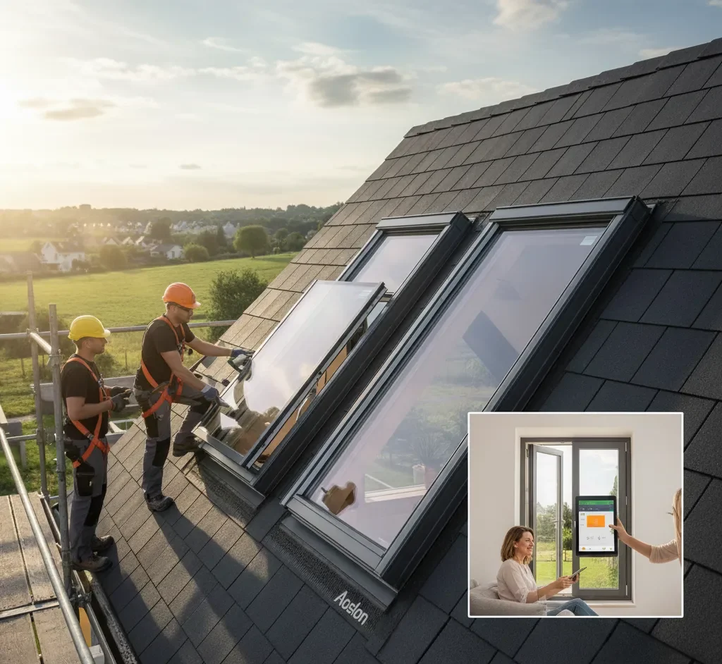 Planning the Installation of Aluminium Pitched Roof Windows