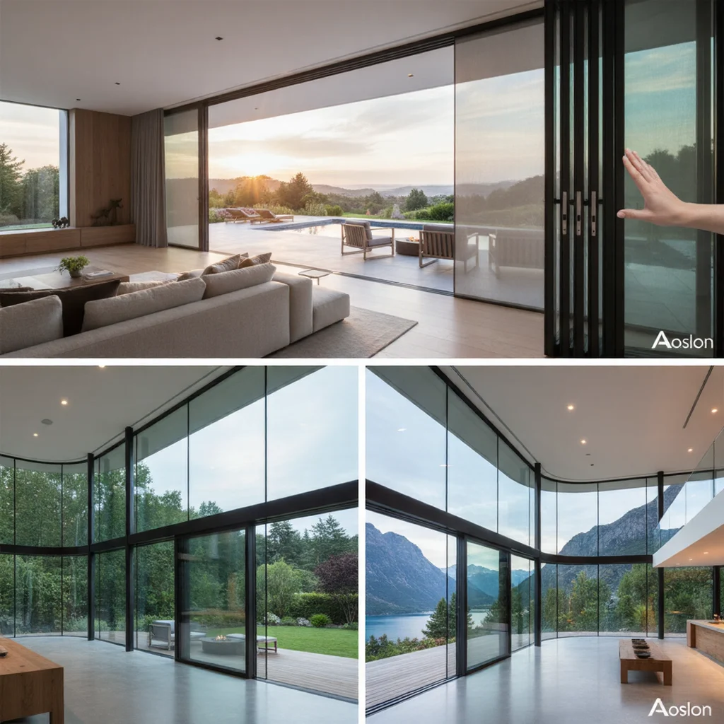 custom made aluminum doors