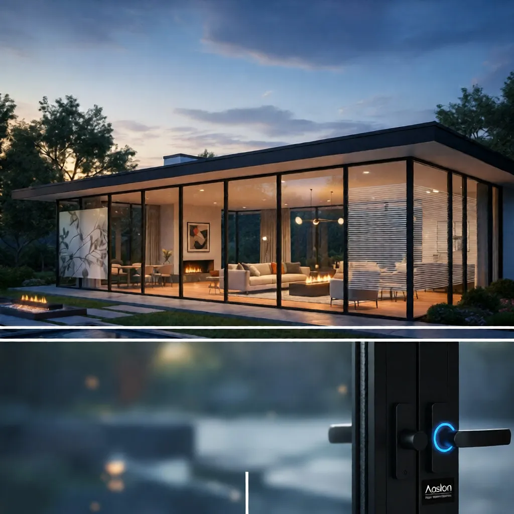 aluminium hinged doors