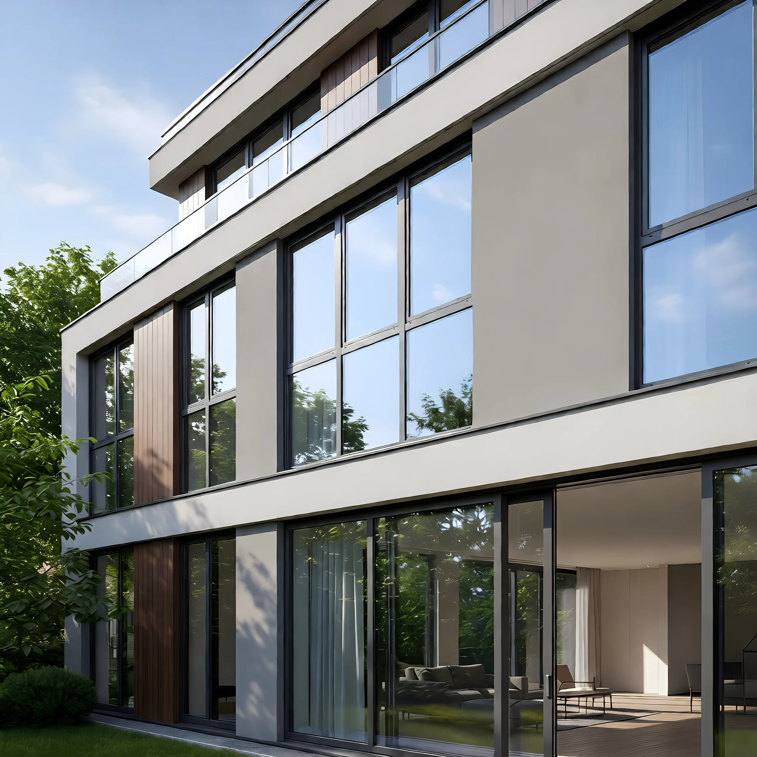 double glazed aluminium windows