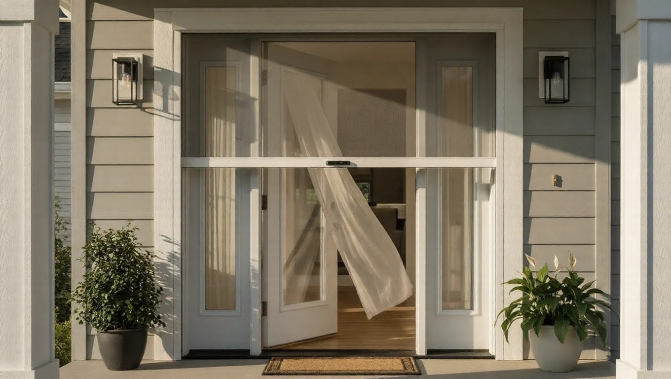 best storm door with retractable screen